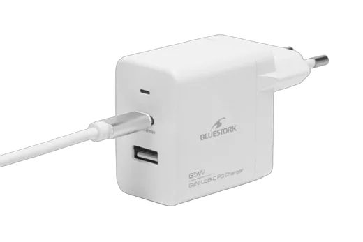 65W USB C - Blanc/Détachable