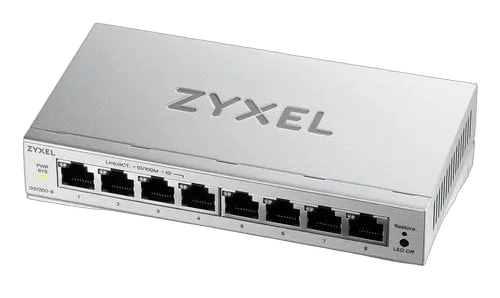 ZYXEL GS1200-8 V3 8 PORT GIGABI — vue 1