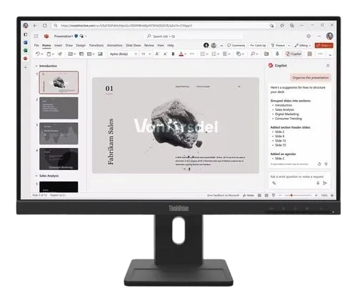 Lenovo THINKVISION E22-40 LCD ENTRY — vue 1