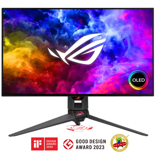 Asus PG27AQDM - 27" OLED QHD 240Hz 0.03ms USB-C Compatible G-Sync FreeSync Premium-Seconde Vie-Parfait Et — vue 1