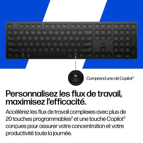 HP MULTI-DEVICE DUAL-MODE KEYBO — vue 6