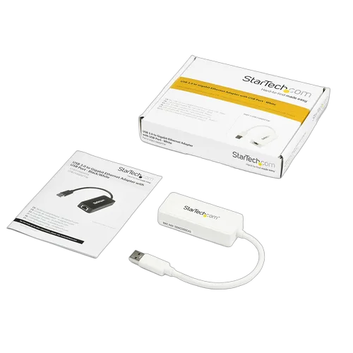 StarTech Gigabit USB 3.0 NIC w/USB Port — vue 9