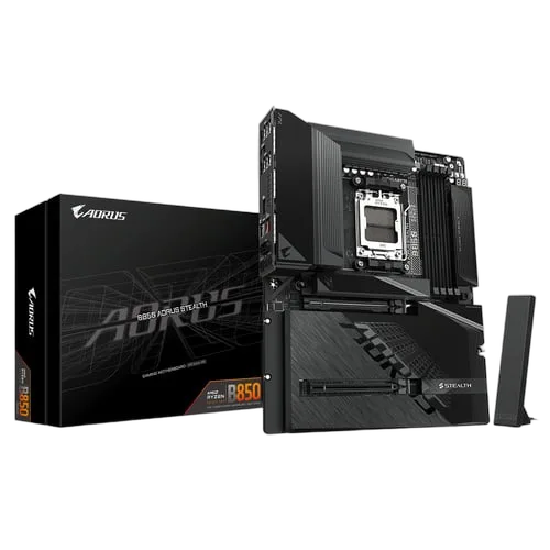 Gigabyte B850 AORUS STEALTH — vue 1