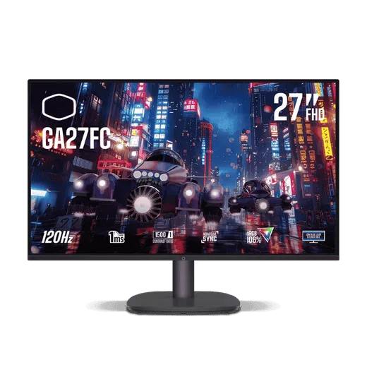 Cooler Master GA27FC - 27" FHD 120Hz IPS 1ms Adaptive Sync — vue 1
