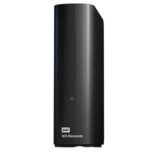 WD HDD EXT Elements 10TB 3.5 USB2 BK — vue 1