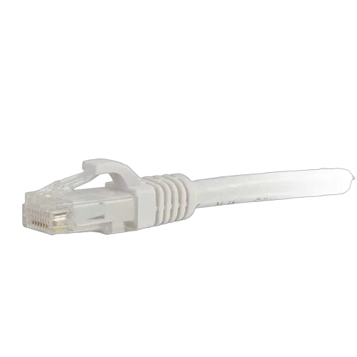 C2G Cbl/5M White CAT6 PVC Snagless UTP Patch — vue 2