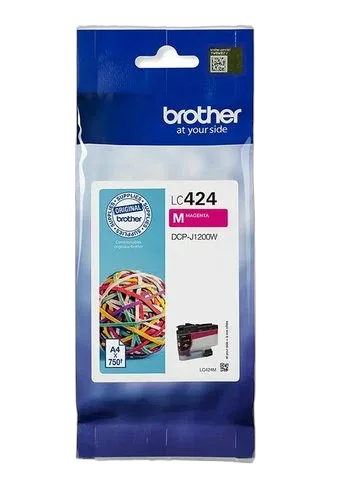 Brother - Magenta - LC424M — vue 1