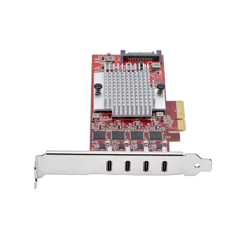 StarTech CARTE PCIE USB-C 4 PORTS USB — vue 3