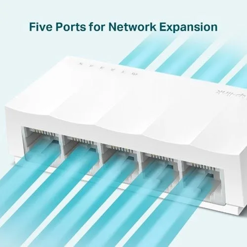 TP-Link LiteWave 5-Port 10/100M Desktop Switch — vue 3