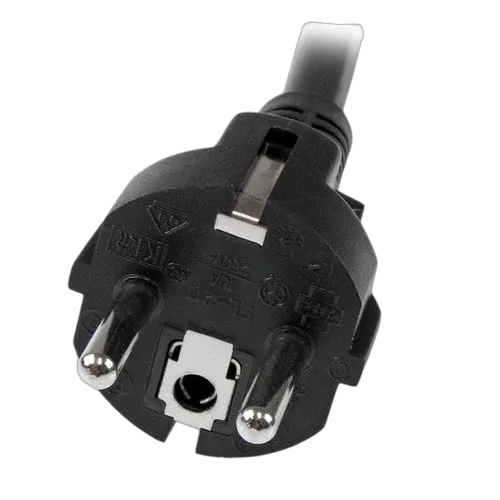 StarTech 2m Computer Power Cord - Schuko to C19 — vue 3