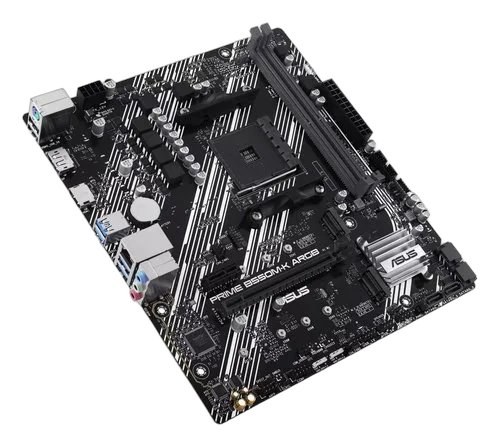 Asus PRIME B550M-K ARGB AMD B550 — vue 5