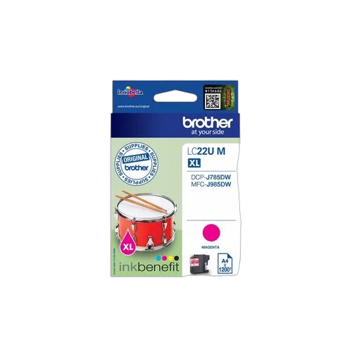 Brother - Magenta - LC22UM — vue 1