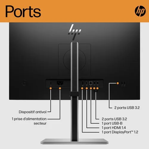 HP E24 G5 FHD — vue 6