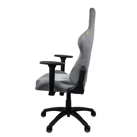 Corsair TC100 RELAXED Fabric Argent/Gris — vue 3