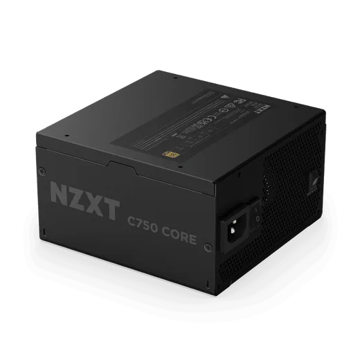 NZXT ATX 750W - 80+ Gold - C750 Gold Core Noir — vue 2