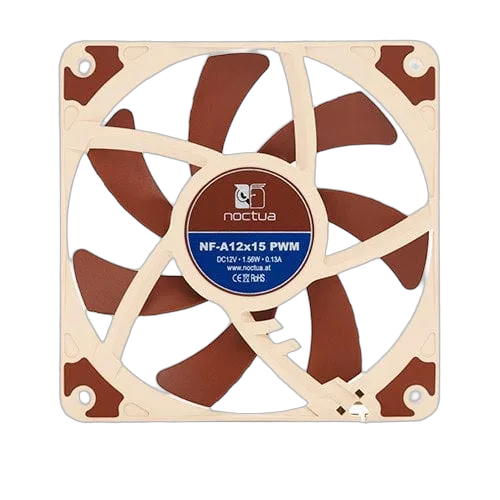 Noctua NF-A12x15 PWM - 120mm — vue 3