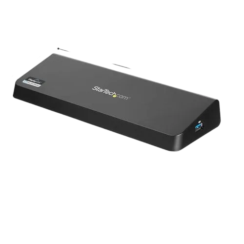 StarTech 4K Laptop Docking Station DP HDMI USB 3 — vue 3
