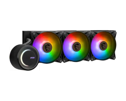 MSI MAG PANO 100R PZ Noir + MPG A1000GS + MAG CORELIQUID E360 — vue 11