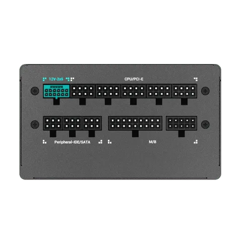 Gamer Storm ATX 750W - 80+ Gold - PQ750G Noir — vue 3