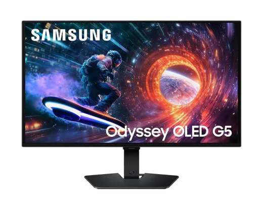 Samsung Odyssey OLED G5 - 27" QD-OLED QHD 180Hz 0.03ms Compatible G-Sync