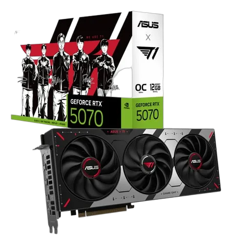 Asus T1 GeForce RTX 5070 12GB GDDR7 OC Edition — vue 1