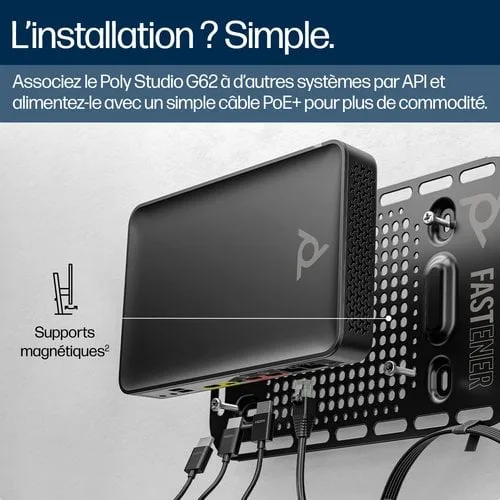 HP POLY STUDIO G62 VIDEO — vue 5