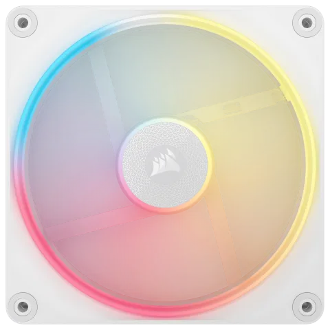 Corsair LX140-R RGB PWM - Blanc — vue 2