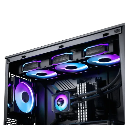Phanteks Glacier One 360D30 X2 DRGB AiO - 360mm - Noir — vue 3
