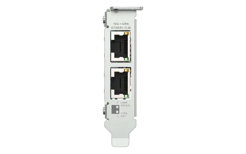 Qnap 2PORT BASET 10GBE NW EXP CARD — vue 7