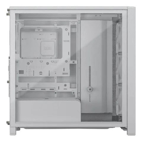 Corsair FRAME 4000D WOOD RS Blanc - MT/Sans Alim/E-ATX — vue 4
