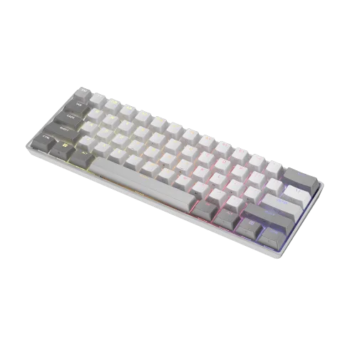 Corsair Clipper Pro Mini 60% - Magnétique - Filaire - RGB - Blanc — vue 4