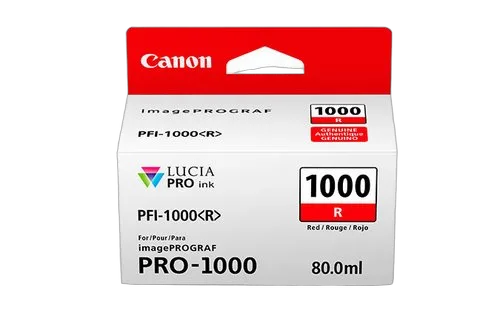 Canon Ink/PFI-1000 Cartridge RD — vue 1