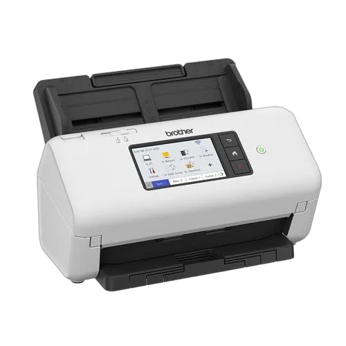 Brother ADS-4700W R/V 40 ppm/80 ipm ADF 80f wifi — vue 3