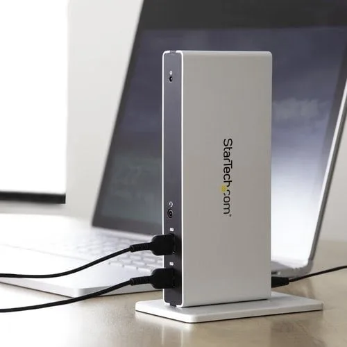 StarTech DVI Dual-Monitor Laptop Docking Station — vue 6