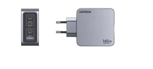 UGREEN Chargeur secteur 160W 4 ports + Câble USB-C - 1,5m — vue 8