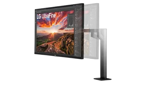 LG 32UN880KB/32 UHD 3840 x 2160 — vue 3