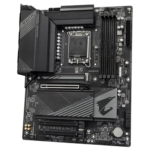 Gigabyte B760 AORUS ELITE AX — vue 3