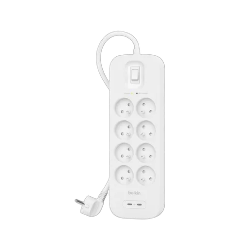 Belkin Surge Protection 8 Outlet Dual USB-C 30w