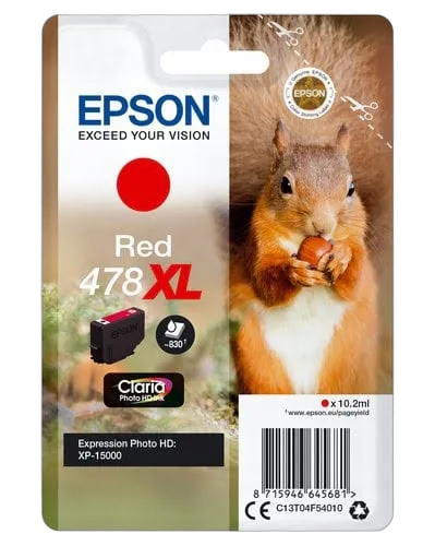 Epson Ink/478XL Squirrel 10.2ml RD — vue 1