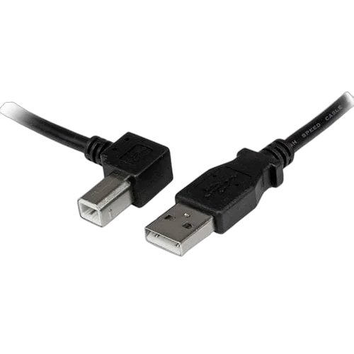 StarTech 2m USB 2.0 A to Left Angle B Cable M/M — vue 1