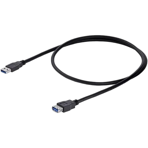 StarTech 1m Black USB 3.0 Extension Cable M/F — vue 4