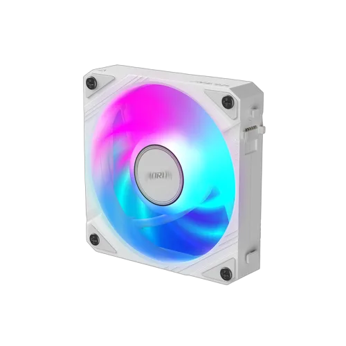 Gigabyte Aorus Ez Chain Fan ICE - 120mm - Blanc — vue 2