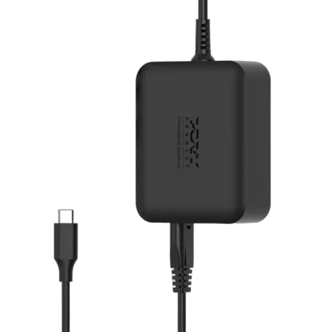 Port Alimentation GaN 100W - USB-C - Noir — vue 1
