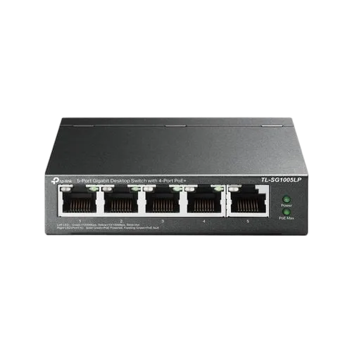 TP-Link 5-Port GB Desktop Switch 4-Port PoE+ — vue 1