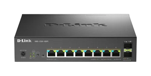 D-Link 10-PORT POE MULTI-GIGABIT SMART — vue 1