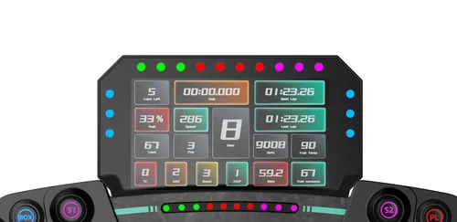 Moza Racing CM2 HD Racing Dash — vue 2