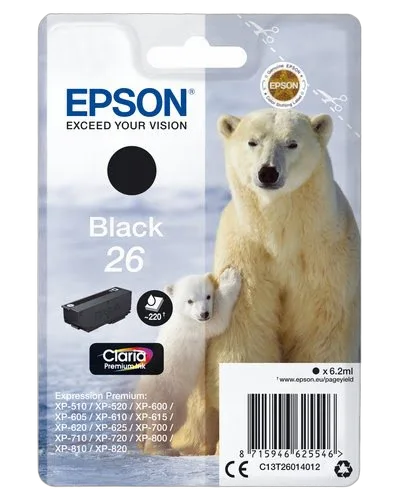 Epson - Noir - C13T26014022 — vue 1