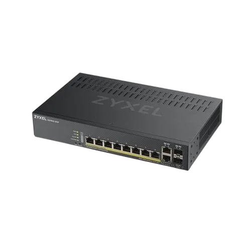 Zyxel 10 Port Smart Managed Gigabit Switch 8x — vue 4