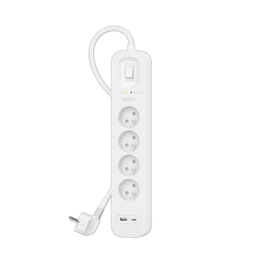 Belkin Surge Protection with USB C 4 Outlet — vue 1