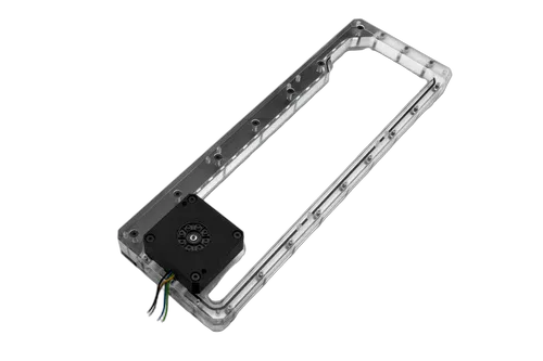 EK Water Blocks EK-Quantum Kinetic FLT 360 DDC PWM D-RGB - Acryl — vue 3